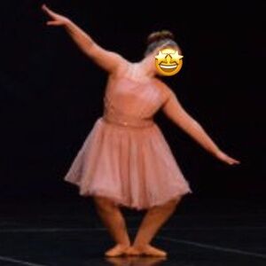 Pink adult large lyrical dress